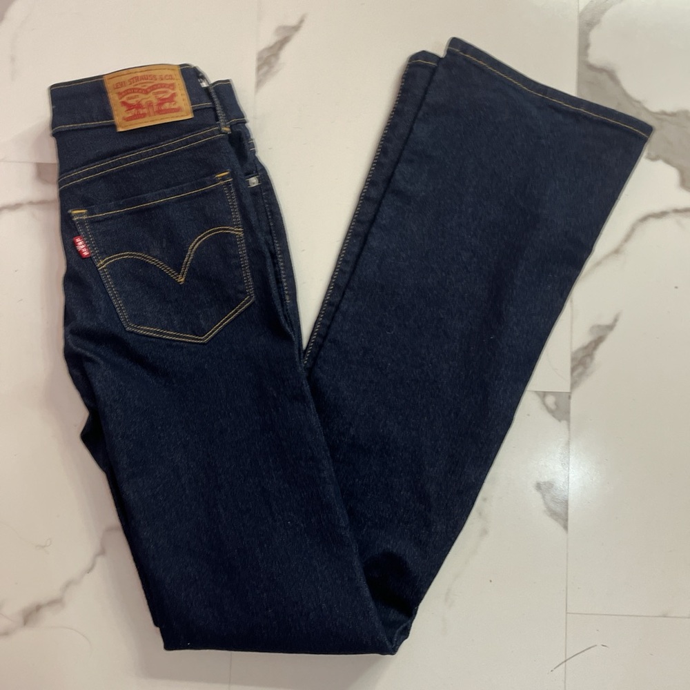 Women's Dark Blue Jeans